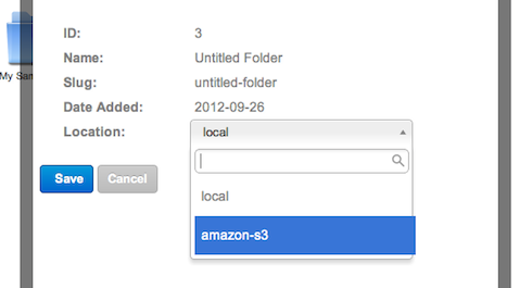 Files Module New Folder